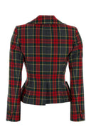 Vivienne Westwood Embroidered Wool Drunken Blazer