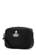 Vivienne Westwood Black Synthetic Leather Anna Crossbody Bag