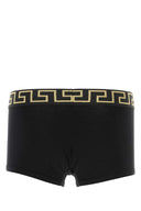 Versace Two Tone Stretch Cotton Boxer Set