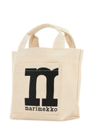 Marimekko Melange Sand Canvas Shopping Bag