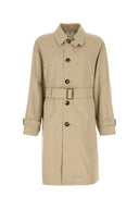 Burberry Capuccino Gabardine Trench Coat