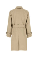 Burberry Capuccino Gabardine Trench Coat