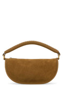 Burberry Camel Suede Hebden Handbag