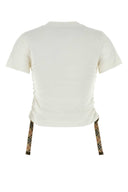 Burberry White Cotton T Shirt