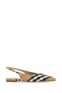 Burberry Embroidered Fabric Ballerinas