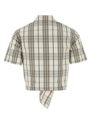 Burberry Embroidered Poplin Shirt