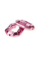 Swarovski Pink Crystal Lucent Earrings