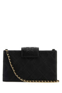 Tory Burch Fleming Crossbody-veske i svart skinn