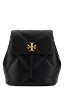 Tory Burch Mini Kira-ryggsekk i svart skinn