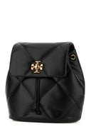 Tory Burch Mini Kira-ryggsekk i svart skinn