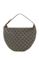 Tory Burch handlepose med brodert lerret
