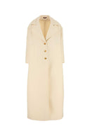 Gucci Ivoryy Wool Blend Coat