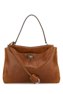 Balenciaga Caramel Leather Medium Rodeo Handbag