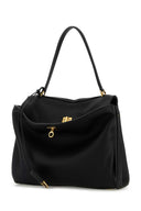 Balenciaga Black Leather Rodeo Handbag