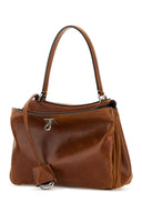 Balenciaga Caramel Leather Small Rodeo Handbag