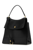 Balenciaga Black Leather Medium Nano Handbag