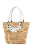 Balenciaga Raffia Small Le City Bucket Bag