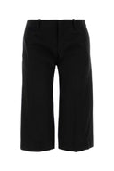 Balenciaga Black Lyocell Capri Pant
