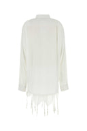 Balenciaga White Lyocell Oversize Shirt