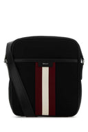 Bally Svart Crossbody-veske i lerret