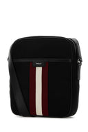 Bally Svart Crossbody-veske i lerret