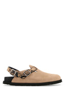 Birkenstock 1774 zapatillas de cuero impresas Tokio II