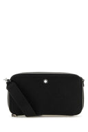 Montblanc Black Leather Crossbody Bag