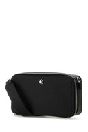 Montblanc Black Leather Crossbody Bag