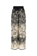 Pantalón Rhiannon de seda estampado de Zimmermann