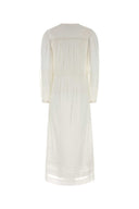 Isabel Marant Etoile White Cotton Gisela Dress