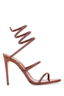 Rene Caovilla Embellished Satin Cleo Sandals