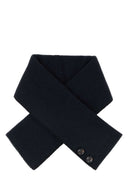Moorer Navy Blue Cashmere Scarf