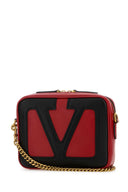 Valentino Garavani Red Nappa Leather Viva Superstar Crossbody Bag