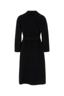 S Maxmara Black Wool Esturia Coat