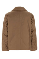Mm The Cube Biscuit Polyester Camelia Padded Jacket