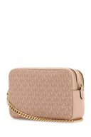 Michael By Michael Kors Pink Canvas Medium Bryant Shoulder Bag
