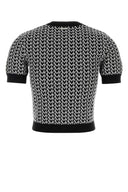 Maglione in misto viscosa stretch ricamato Michael By Michael Kors
