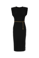 Michael By Michael Kors Schwarzes Jerseykleid