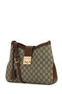 Bolso De Hombro De Tela Con Candado Gucci Gg