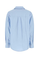 Alexander Wang Light Blue Poplin Oversize Shirt