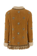 Valentino Garavani Kamel-Lammfelljacke