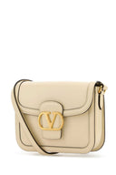 Valentino Garavani Ivory Leather 9 To5 Shoulder Bag