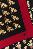 Valentino Garavani Printed Silk Petit Charles Foulard