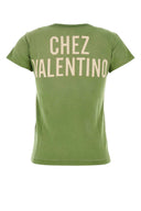 Valentino Garavani Green Cotton T Shirt