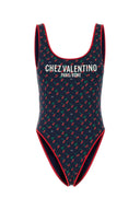 Valentino Garavani Printed Stretch Nylon Swimsuit