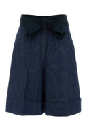 Valentino Garavani Denim Bermuda Shorts