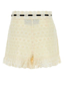 Valentino Garavani Ivory Lace Shorts