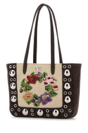 Valentino Garavani Brown Suede Nellcã´Te Shoulder Bag