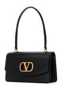 Valentino Garavani Black Leather Vain Shoulder Bag