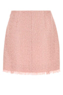 Balmain Pink Tweed Skirt